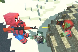 image bg Block Craft Zombie Attack