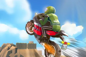 image bg Cartoon Moto Stunt