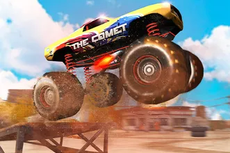 image bg Monster Truck Stunt Racing