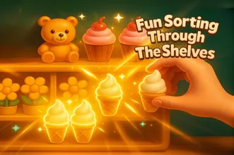 image bg Fun Sorting Through The Shelves