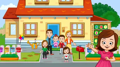 image bg My Town Home: Family Playhouse