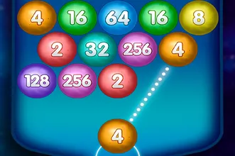 Number Bubble Shooter