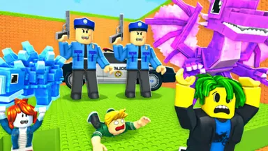 image bg Escape Police for Brainrots